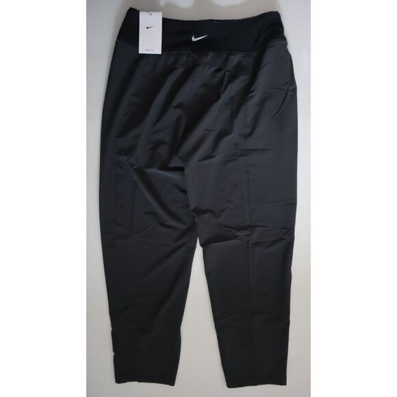 Nike FB7044-010 Women's Sz M Black Dri-FIT Swift Mid-Rise Running Pants - Picture 2 of 13